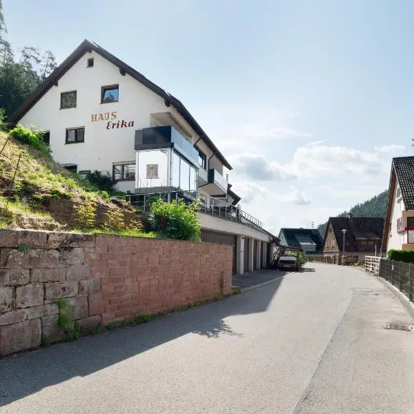 Haus Erika Ferienwohnung 2, Hotel in Bad Teinach-Zavelstein