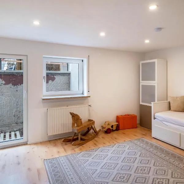 Ferienwohnung Im Tal Der L i e b e, khách sạn ở Deggenhausertal