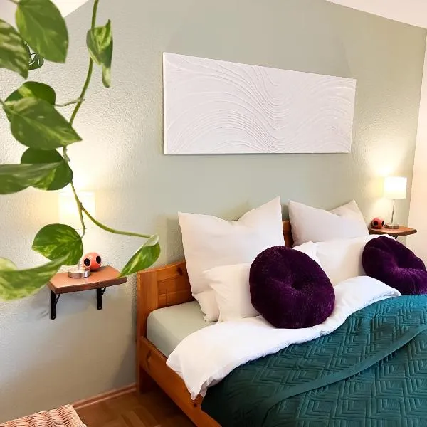 Ferienwohnung Immergrün, hotell sihtkohas Stetten am Kalten Markt