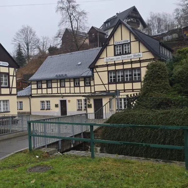 Huthaus zum Molchner Stollen, hótel í Pobershau