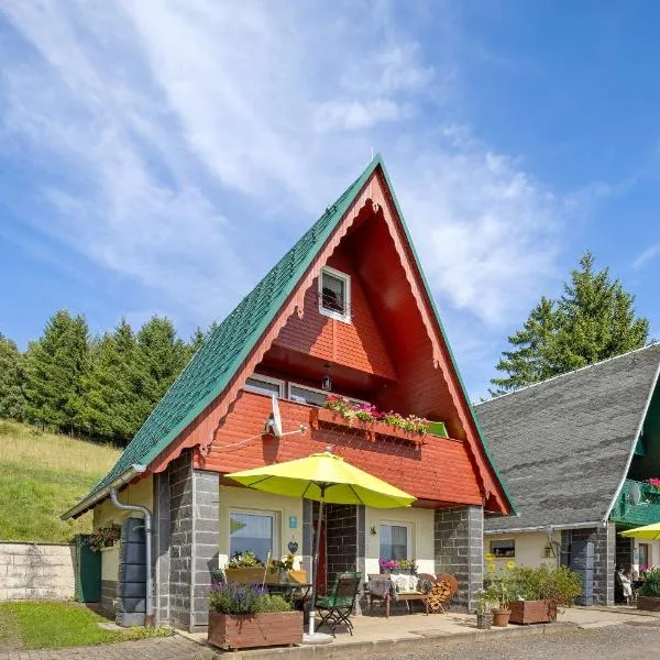 Schwedenrote Finnhütte Hohe Klinge, hotel en Brotterode