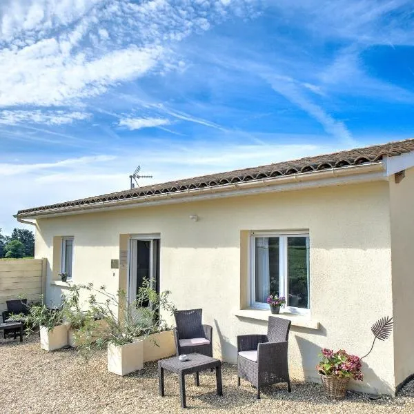 Au Charmant Des Vignes, Hotel in Montagne