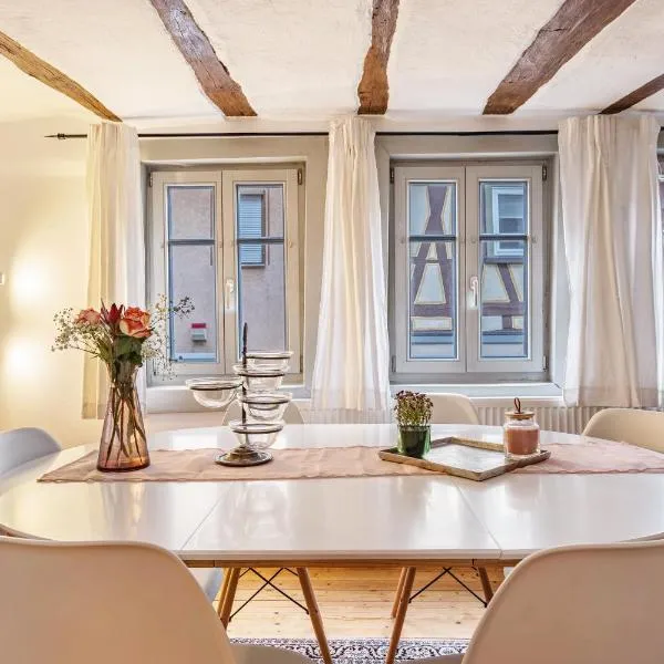 Fachwerkhaus Für Dich, viešbutis mieste Eberbachas