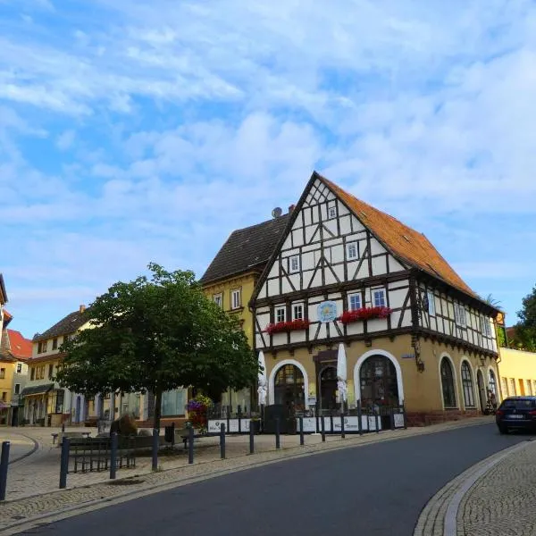 Ferienwohnung Hasi 2 am Kurpark, ξενοδοχείο σε Bad Frankenhausen
