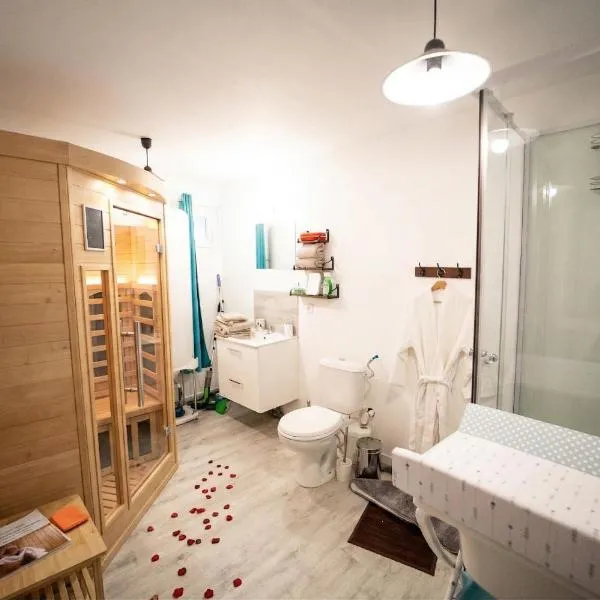 Kelys SPA- Sauna,Terrasse Privée & Sérénité, hotel em Boulogne-sur-Mer
