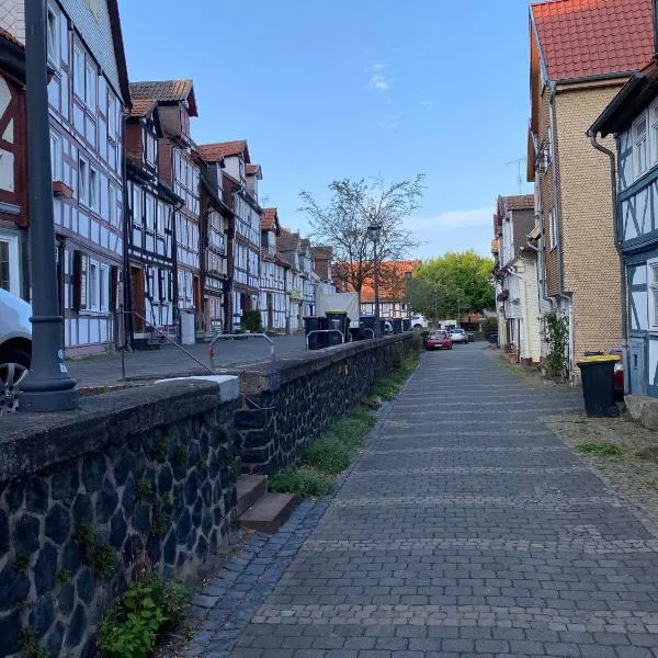 Schönes Fachwerkhaus Lauterbach, viešbutis mieste Lauterbachas