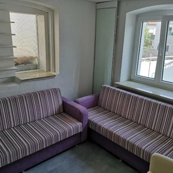크룸바흐에 위치한 호텔 Ferienwohnung In Krumbach