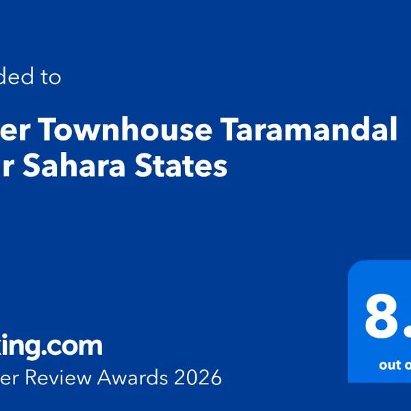 Super Townhouse Taramandal Near Sahara States, хотел в Bhauvāpār