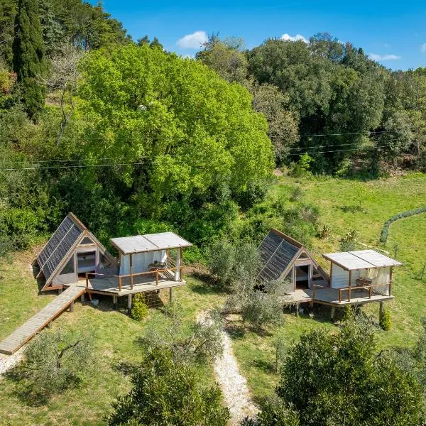 Glamping Le Ginestre, hotell i Monteverdi Marittimo