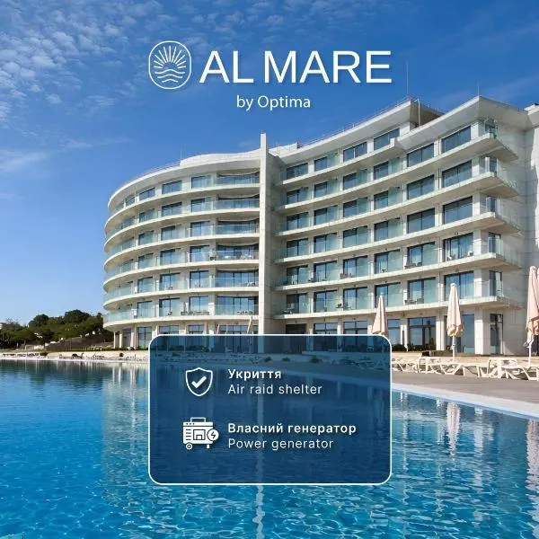 Al Mare by Optima, khách sạn ở Chornomorsk