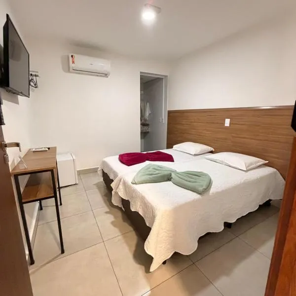 Pousada Vila Barboza - Próxima ao Thermas Water Park, готель у місті Агуас-ді-Сан-Педру