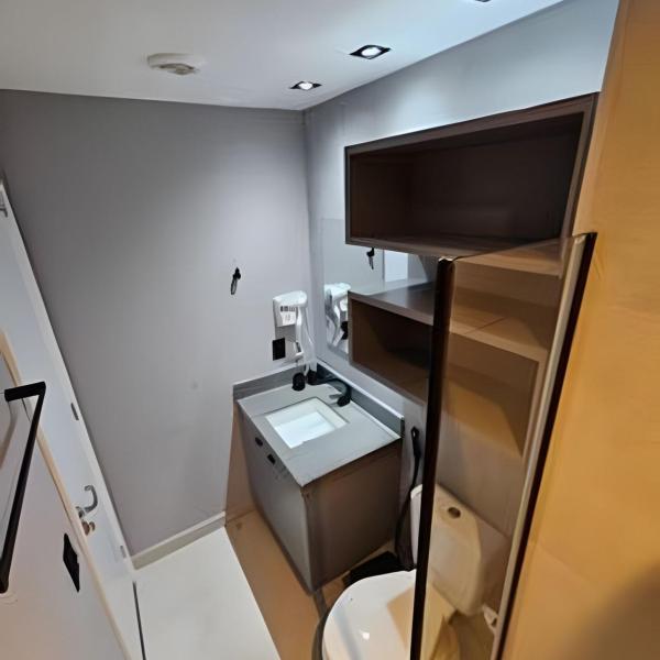 Studio lindo 500m do Nubank Park com cama Queen - Foto 3