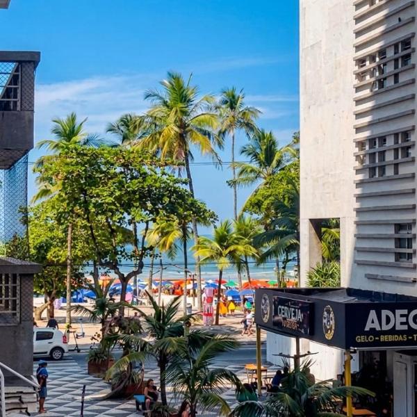 Apartamento Pé na Areia e Vista Mar- 25 metros do Mar - Pitangueiras