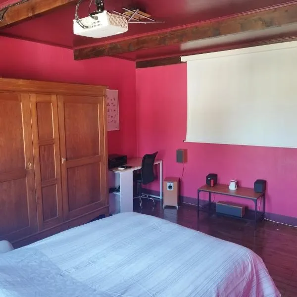 Chambre, comme au cinéma, viešbutis mieste Živė