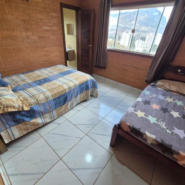 Flat com 2 quartos 2 banh AR e uma vista espetacular na área central de GV com cozinha completa-Bom p grupos ou familias ou empresas - Foto 2