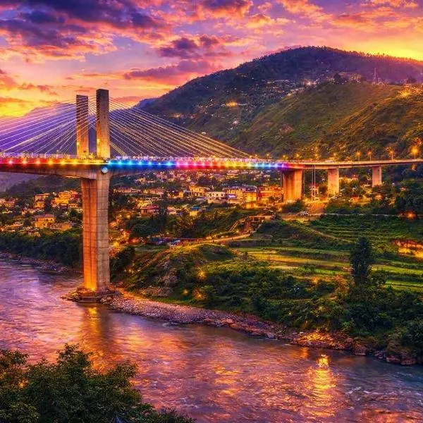 Bridge Residency, hotell i Muzaffarabad