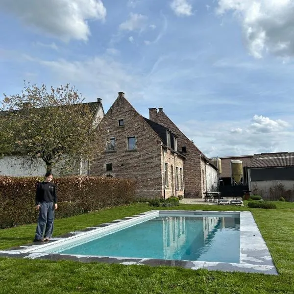 Huis Potaerde, vakantiewoning op de Potaerdehoeve - luxe landhuis nabij Brussel, hotell sihtkohas Merchtem