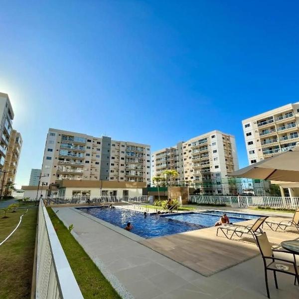 Apartamentos com AR a 7 min da Praia de Aruana