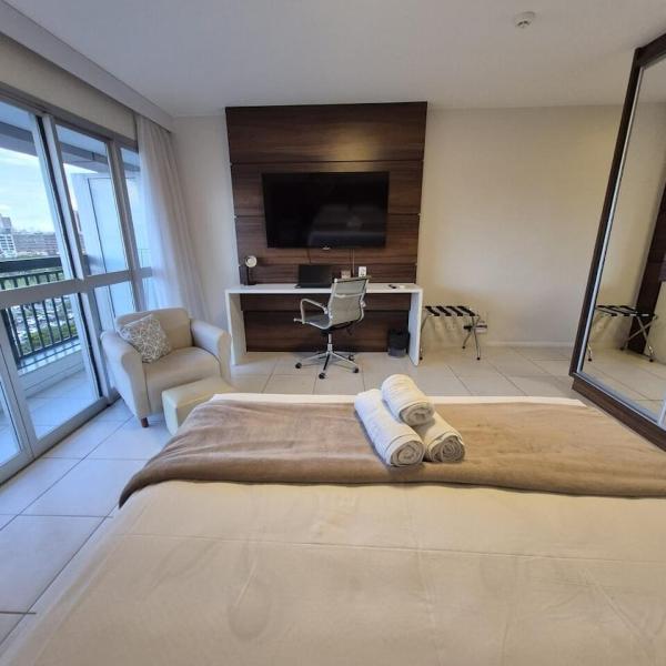 Flat moderno em SHN | Estrutura completa + WiFi - Foto 4