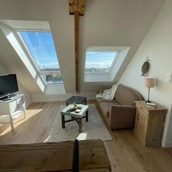 Appartement tout confort vue de mer, hotell i Granville