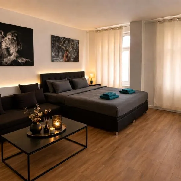 Moderne 3-Zimmer Wohnung in Top-Lage mit Terrasse & Einbauküche, hotel di Leipzig