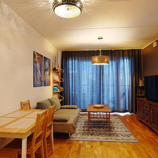 Modern apartement with a balcony โรงแรมในทาลลินน์
