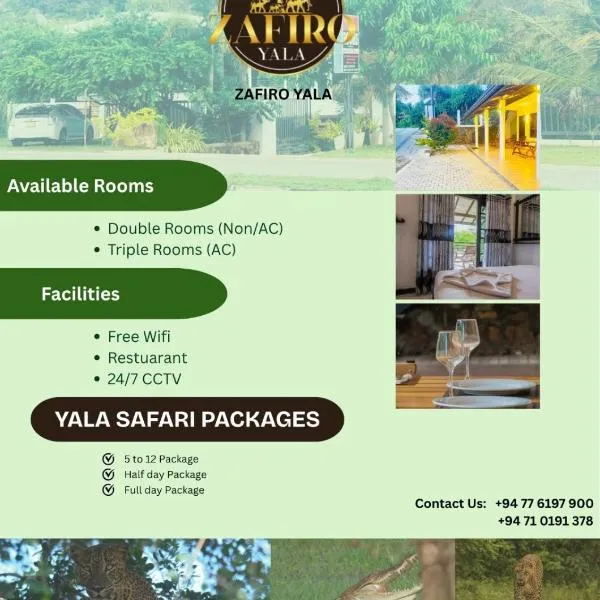 Yala Zafiro, hotel di Kataragama