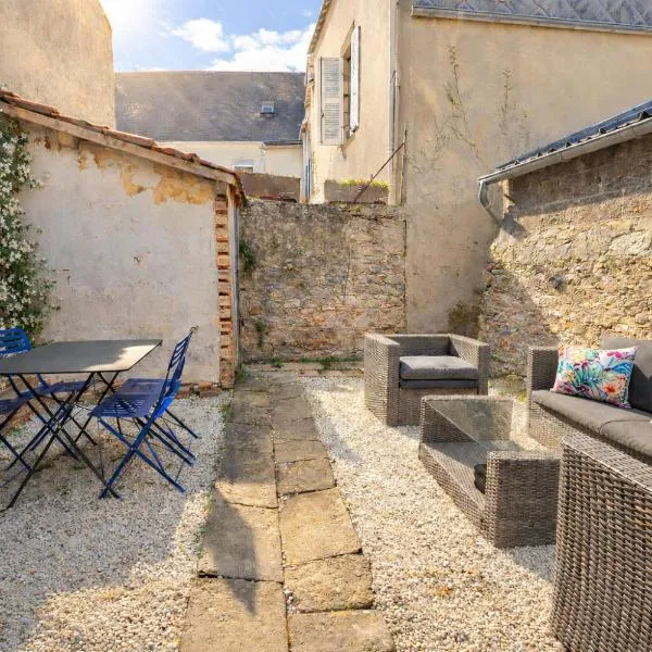 Maison du Caboteur de La Baule, Centre & plage à pied, Patio cosy, 8 pers, hotel in Le Pouliguen