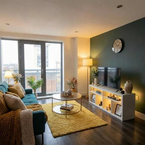 1BR Luxury City Centre Gem Sleeps 4, hotel u gradu Birmingem