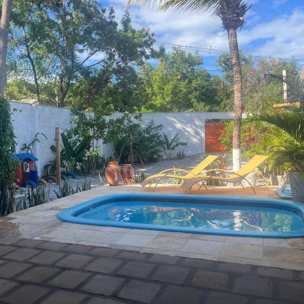 CASA DA PIPA-Piscina, Ar-condicionado, Churrasqueira, Garagem, estrutura completa, 3min de carro até a praia do centro - Foto 4