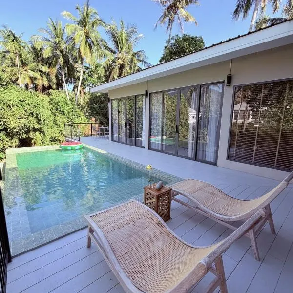 Velora Private Pool Villa - Spacious 3BR, Walk to Hin Kong Beach – hotel w mieście Ko Phangan