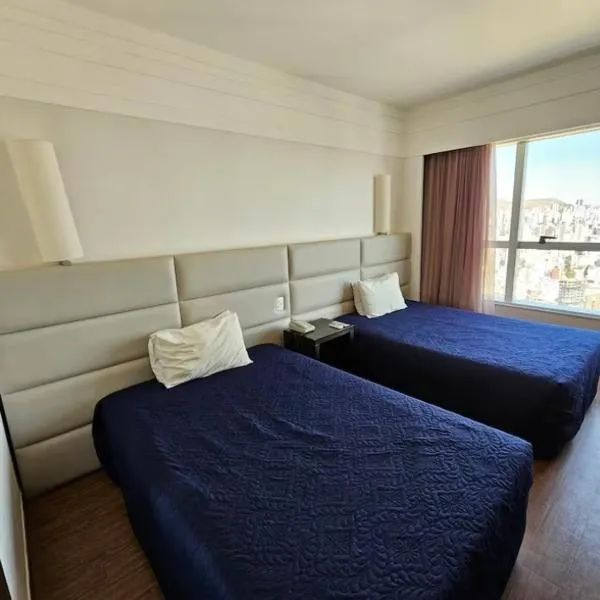 Flat no Hotel Bourbon, com linda vista do 22 andar, Hotel in Belo Horizonte