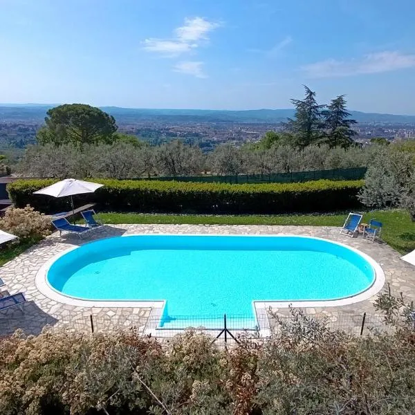 Appartamento con piscina in Villa, Hotel in Florenz