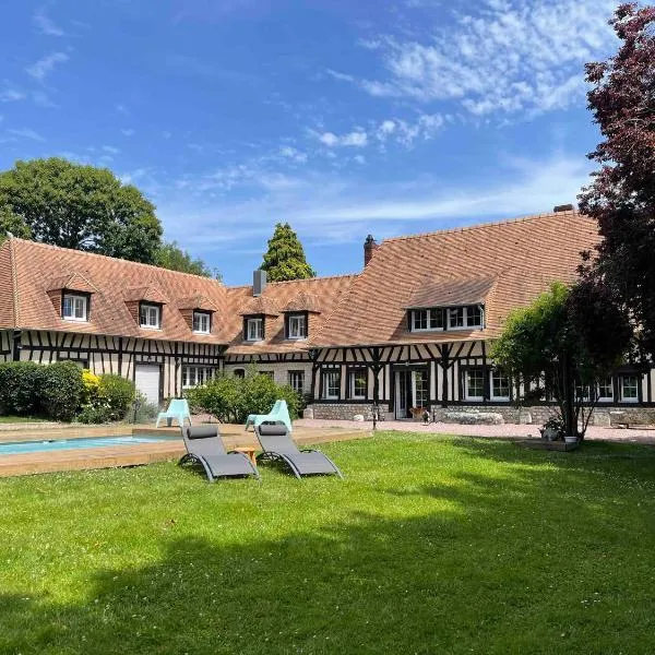 La Maison Maya Normandie, hotell i Saint-Éloi-de-Fourques