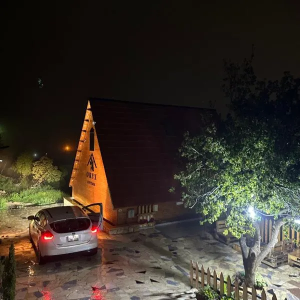 أكواخ المها oryx cottage, Hotel in Adschlun