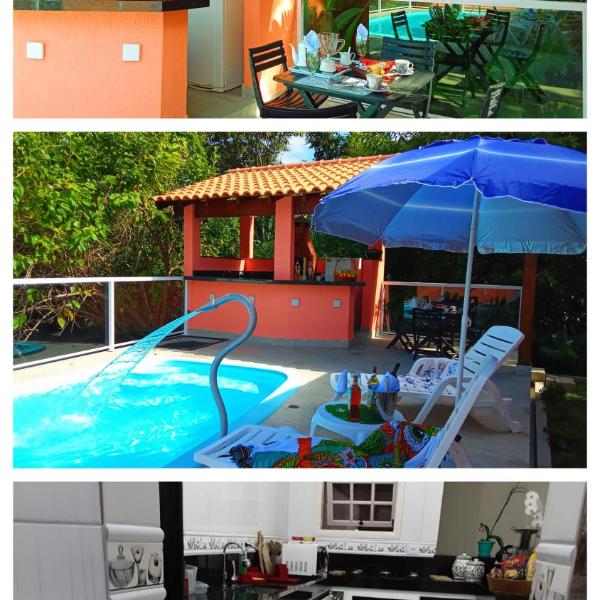Casa de Praia Massaguaçu! Ao meio Áreas Arborizadas