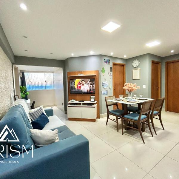 Sua Estadia no 12 Andar - Flat 2 Quartos com Vista Mar Incrível em Ponta Negra