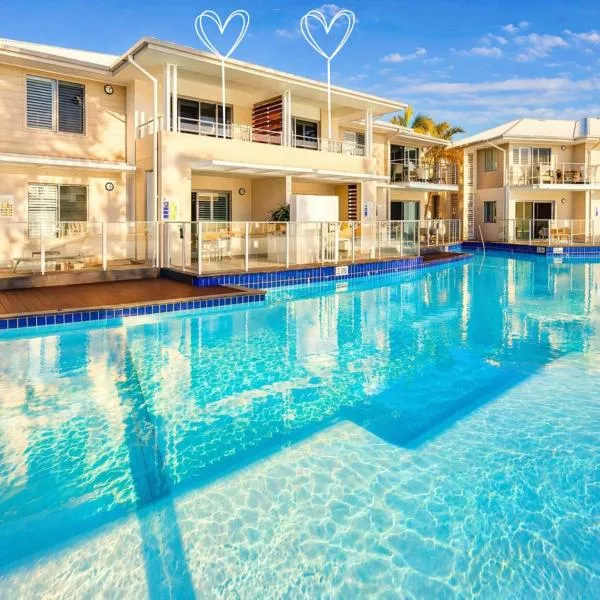 Viesnīca Oaks Port Stephens Pacific Blue Resort 2 Bed Sea Salt Escape pilsētā Salamanderbeja
