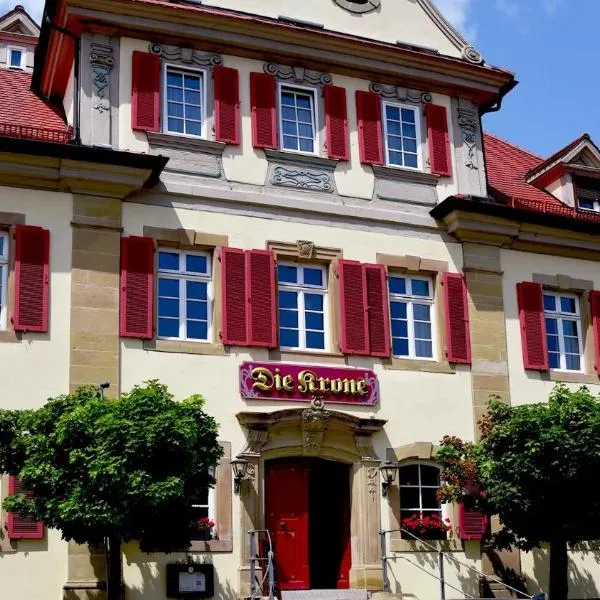 Gasthof Die Krone, hotel di Schwabisch Hall