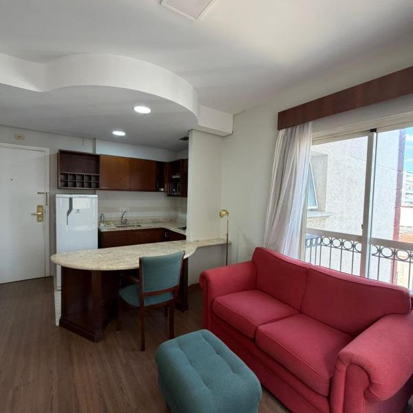 Apto Hotel Vila Olímpia localização estratégica