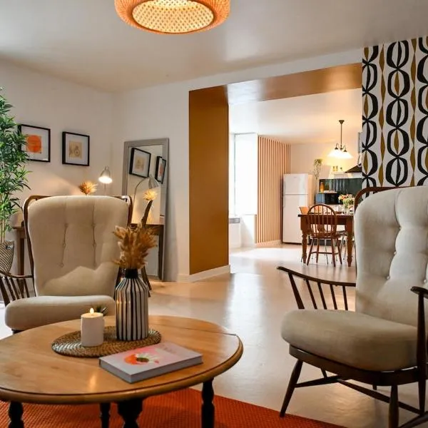Appartement cosy pour 4 pers - Nature et détente、Saint-Georges-Buttaventのホテル