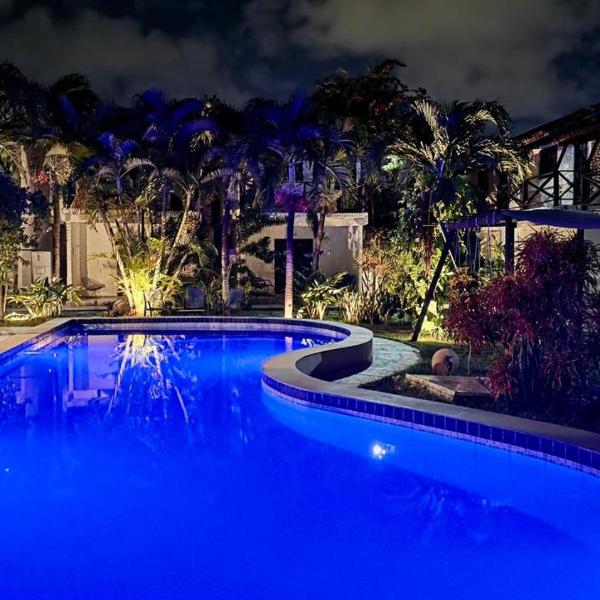 Bangalô 11 - 8 minutos do mar, com piscina e ar condicionado - Foto 3