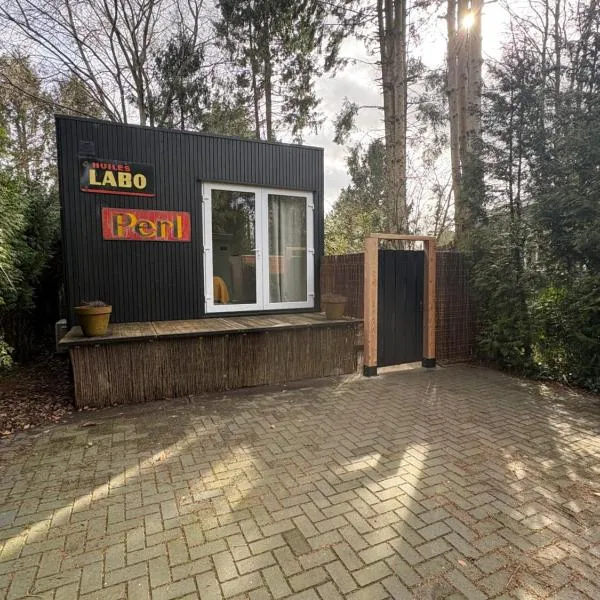 Black Cabin Veluwe - Wellness in het bos - Sauna, Hotel in Putten