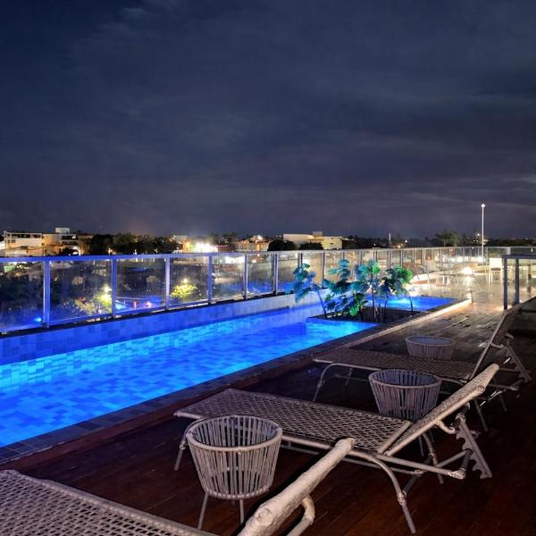 Moana Meerflataxe Piscina Rooftop no Centro de Porto