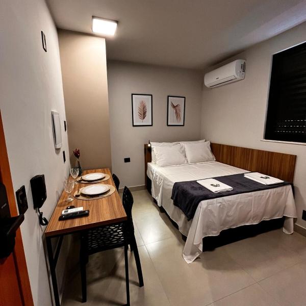 BH Suites - C06-403 New Studio, 5 min Pç Bandeira - Cruzeiro - Foto 2