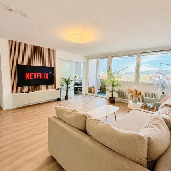 Stylish Apartment Balcony 2 BR Central, hotel v destinaci Kaiserslautern