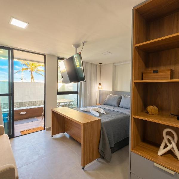 Sunny Beach | Flat Com Piscina Privativa | Porto De Galinhas - Foto 2