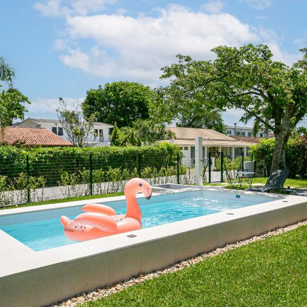 Charming beach house with pool, 3-min to beach