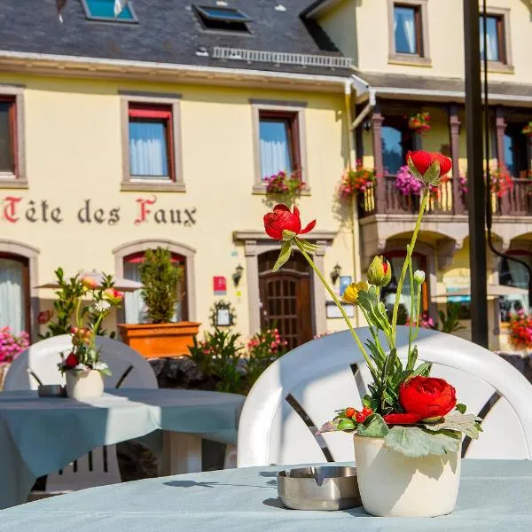 Logis Hôtel Restaurant La Tête Des Faux, hotell sihtkohas Le Bonhomme
