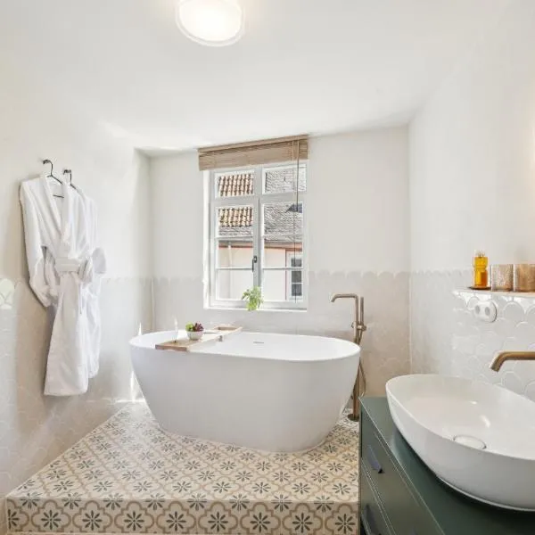 Übernachten im Wahrzeichen I Das Brückenhaus, hotel in Bad Kreuznach